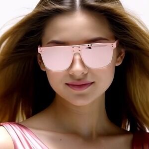 Sunglasses Flat Top Huge Big Oversized XXL‎ Square Women Mirror Lentes Mujeres